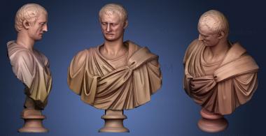 3D модель Римский мужчина (STL)